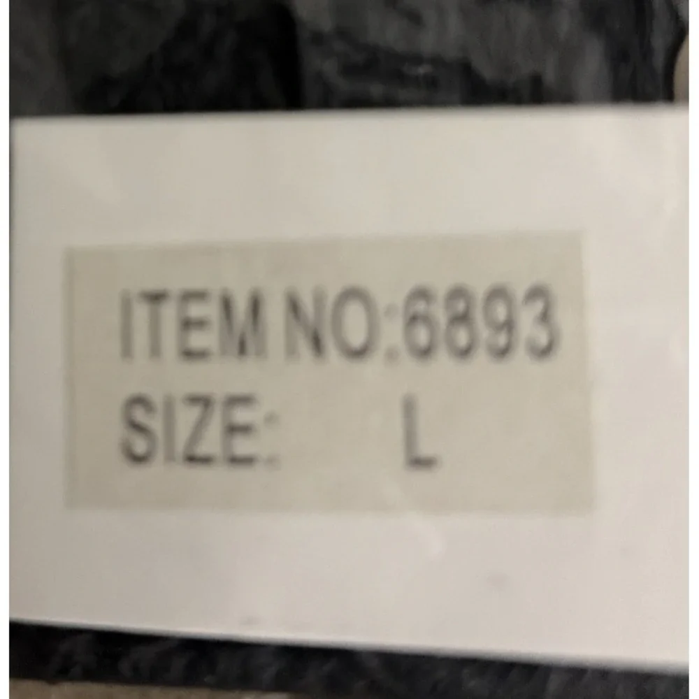 NWT black faux leather corset belt with eyelets. Snaps In Back Large. Cosplay